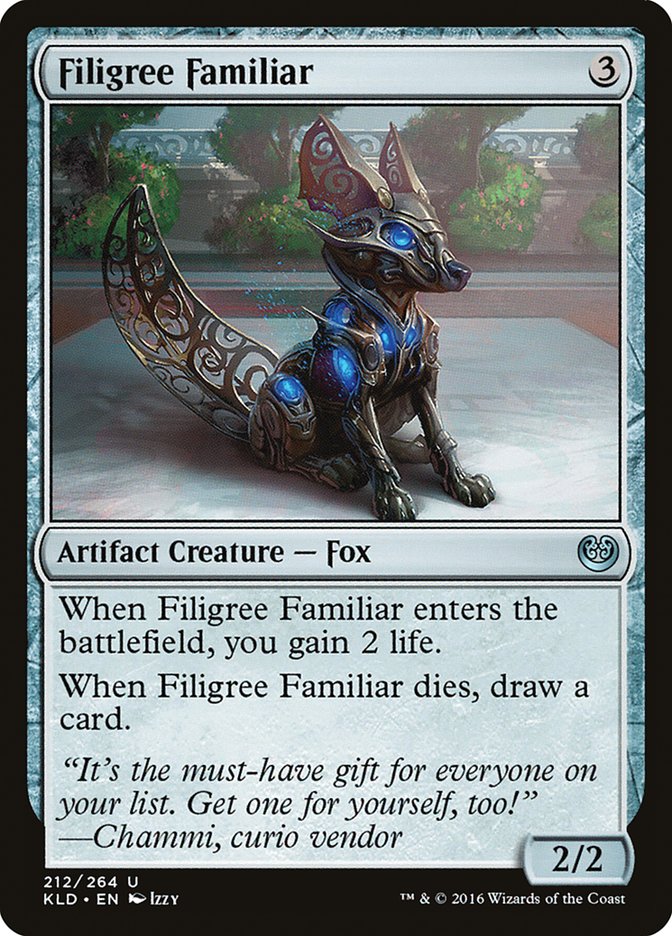 Filigree Familiar - Foil