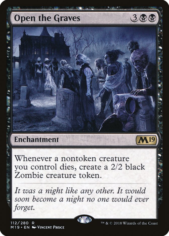 Open the Graves - Foil