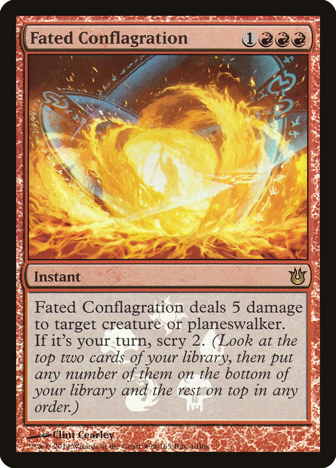 Fated Conflagration - Foil