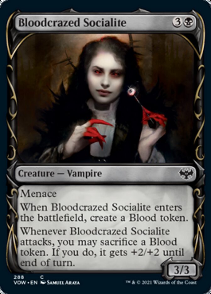 Bloodcrazed Socialite - Foil
