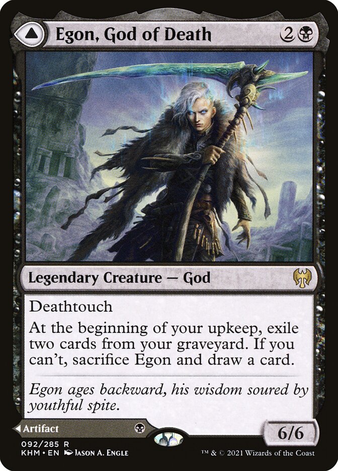 Egon, God of Death // Throne of Death - Foil