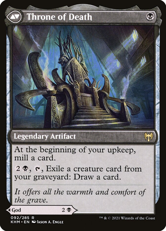 Egon, God of Death // Throne of Death - Foil