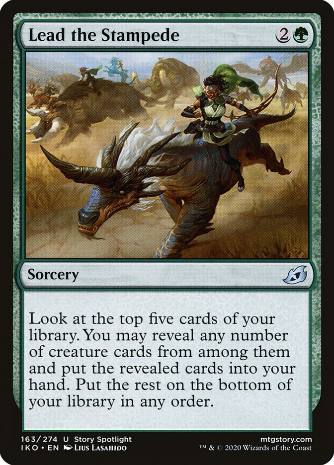 Lead the Stampede - Foil