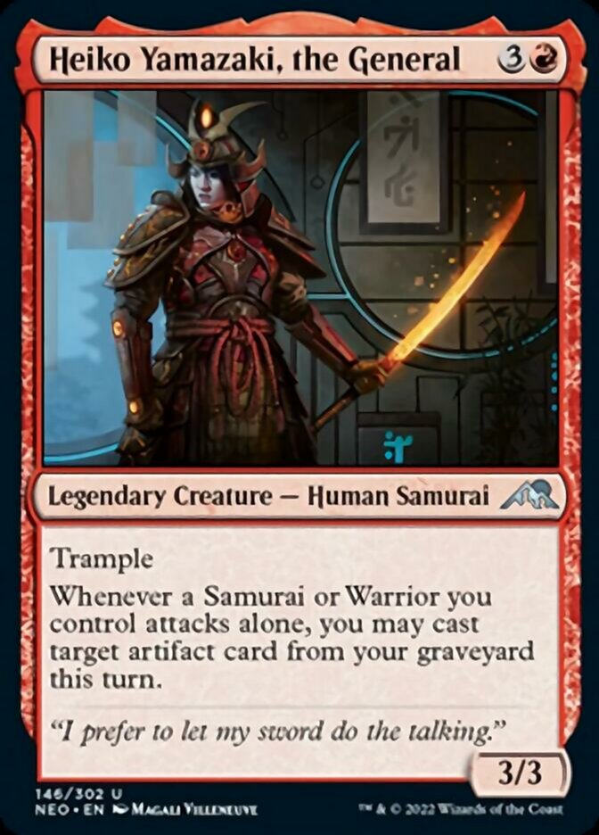 Heiko Yamazaki, the General - Foil