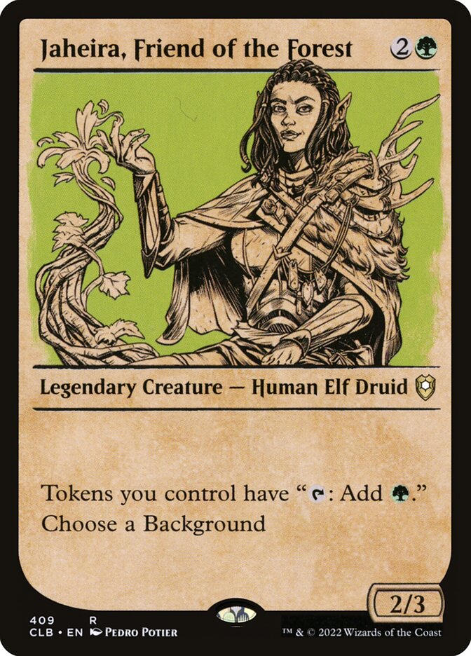Jaheira, Friend of the Forest - Foil