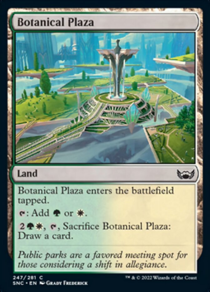 Botanical Plaza - Foil