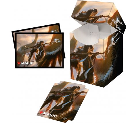 Ultra Pro - Commander Legends Combo Sleeves & Deckbox - V4 Liesa, Shroud of Dusk