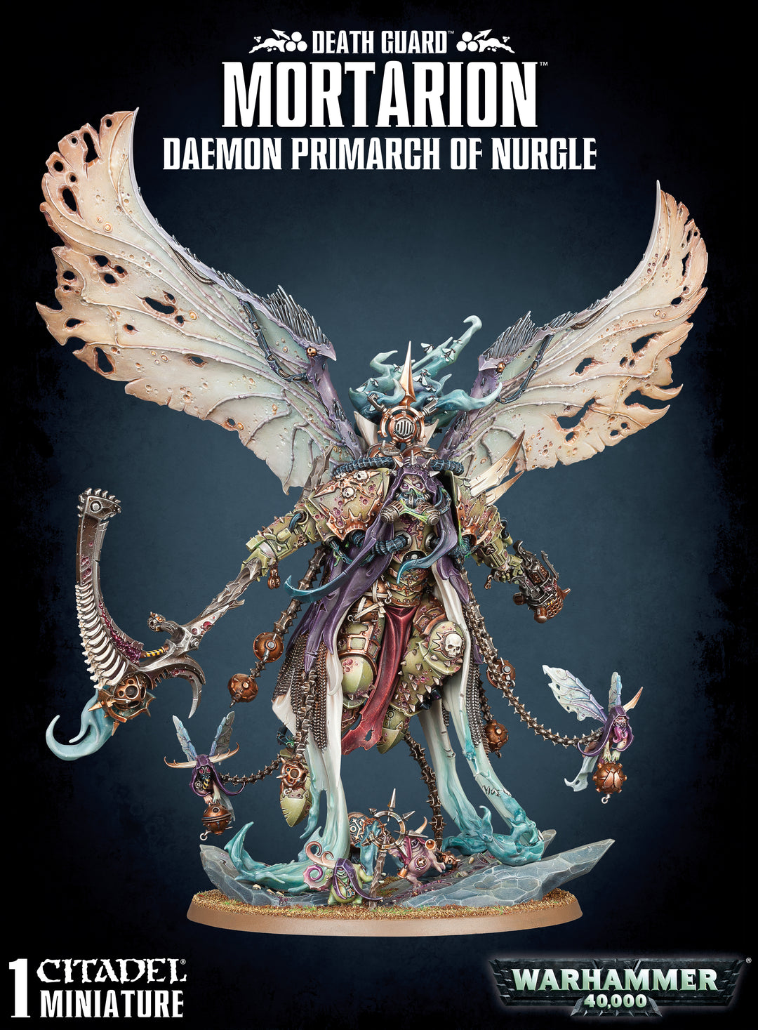 Warhammer: 40K - Death Guard - Mortarion: Daemon Primarch of Nurgle –  Manatorsk