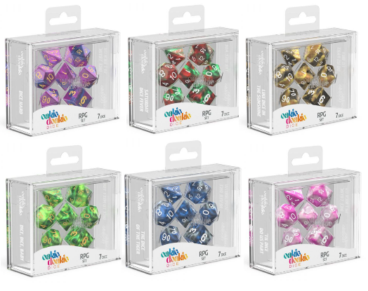 Oakie Doakie - Dice - RPG Set - Gemidice