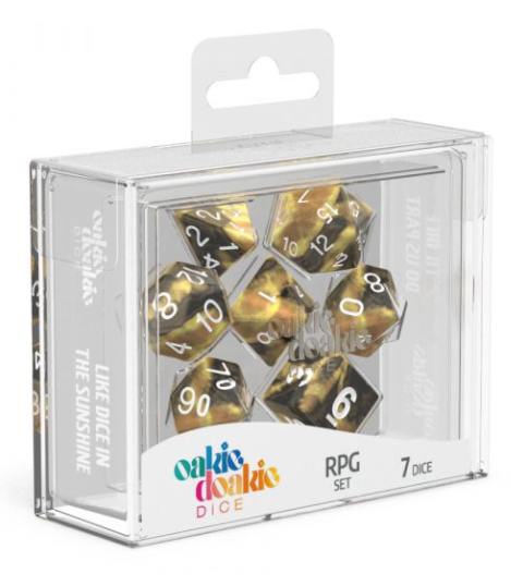 Oakie Doakie - Dice - RPG Set - Gemidice