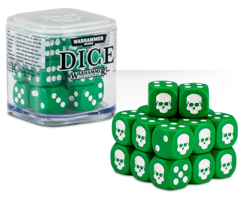 12mm Spot Dice (D6) | Choose Your Color For Board Games, Warhammer 40k, AOS, Math & Education