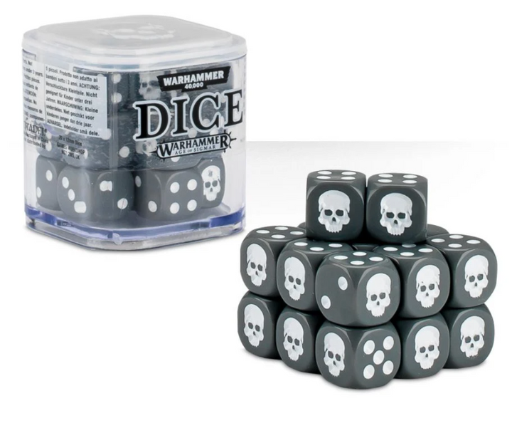 Warhammer - Dice 12mm - Different Colors