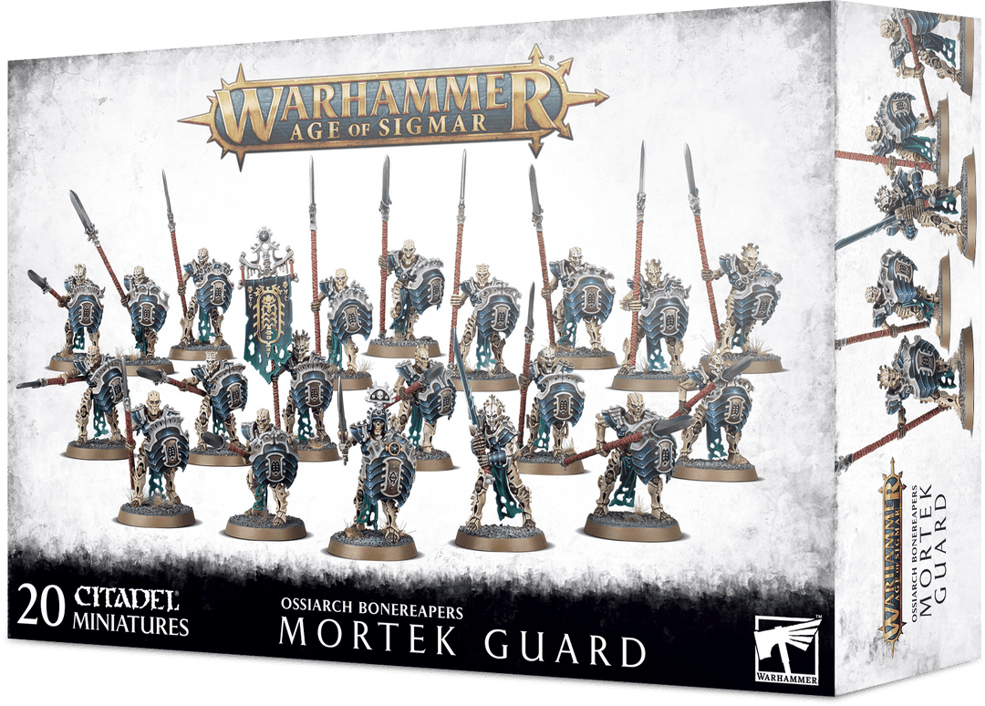 Warhammer: Age of Sigmar - Ossiarch Bonereapers - Mortek Guard