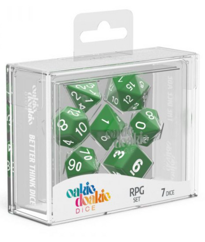 Oakie Doakie - Dice - RPG Set - Solid