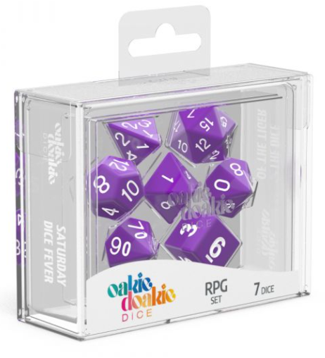 Oakie Doakie - Dice - RPG Set - Solid