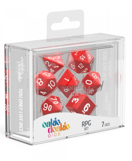 Oakie Doakie - Dice - RPG Set - Solid