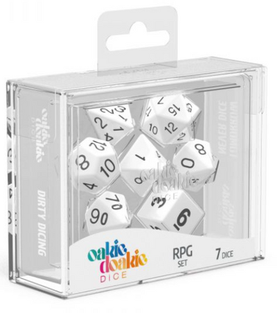 Oakie Doakie - Dice - RPG Set - Solid