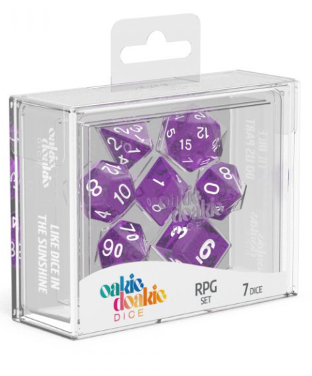 Oakie Doakie - Dice - RPG Set - Speckled