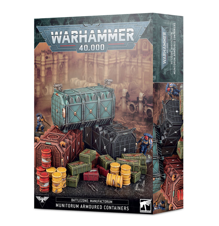 Warhammer: 40K - Battlezone Manufactorum - Munitorum Armoured Containers