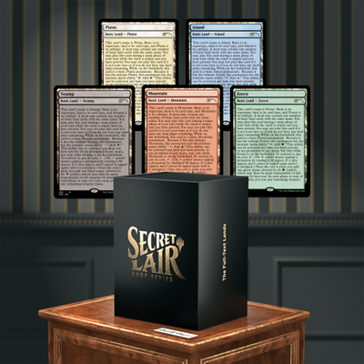 Magic: The Gathering - Secret Lair - The Full-Text Lands