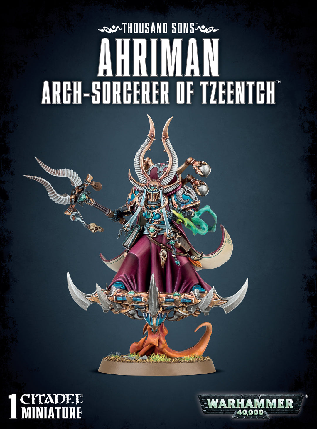 Warhammer: 40K - Thousand Sons - Ahriman Arch-Sorcerer Of Tzeentch