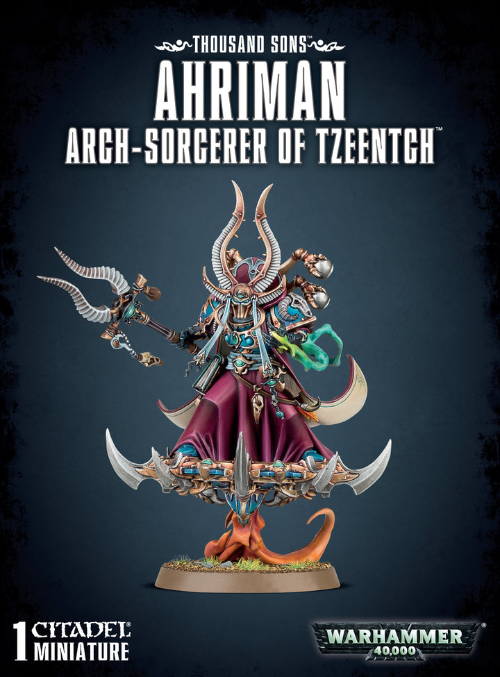 Warhammer: 40K - Thousand Sons - Ahriman Arch-Sorcerer Of Tzeentch