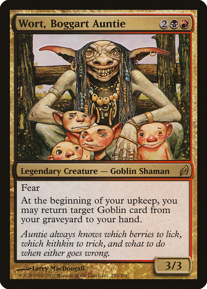 Wort, Boggart Auntie - Foil