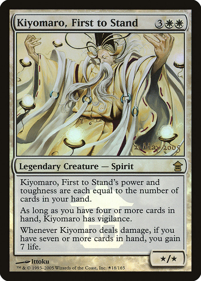Kiyomaro, First to Stand - Foil