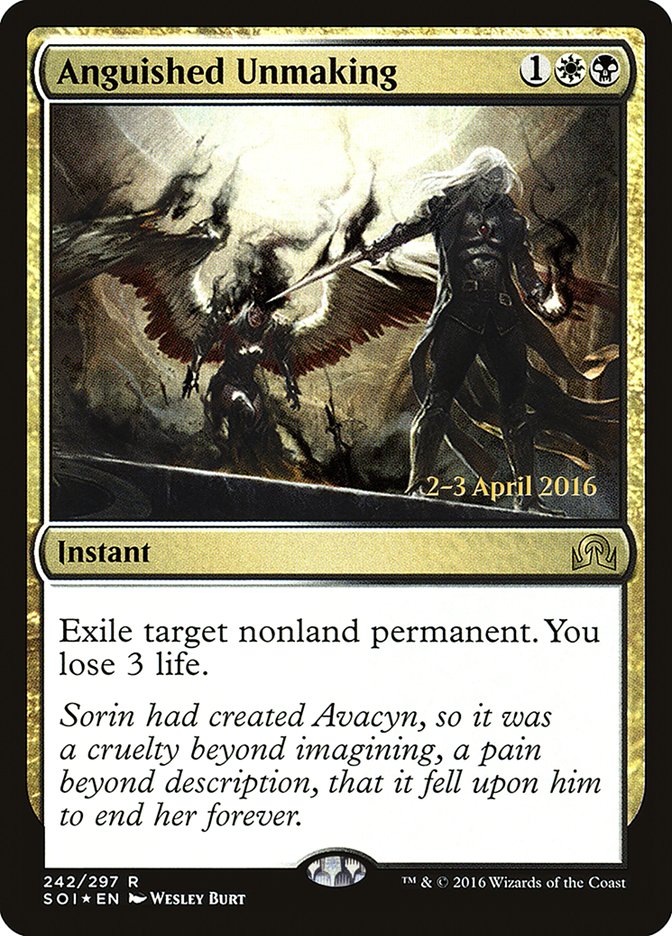 Anguished Unmaking - Foil