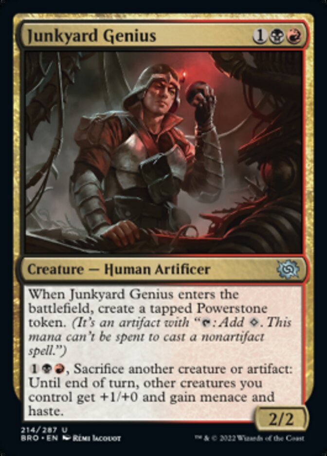 Junkyard Genius - Foil