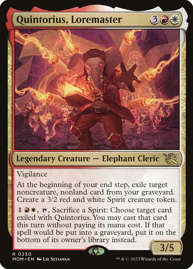 Quintorius, Loremaster - Foil