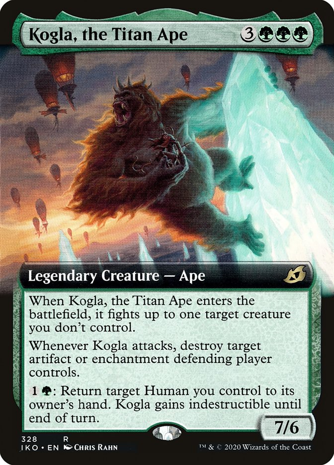 Kogla, the Titan Ape - Foil