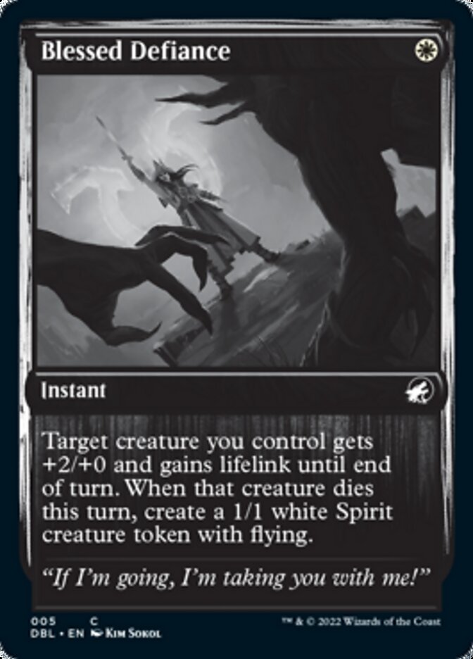 Blessed Defiance - Foil