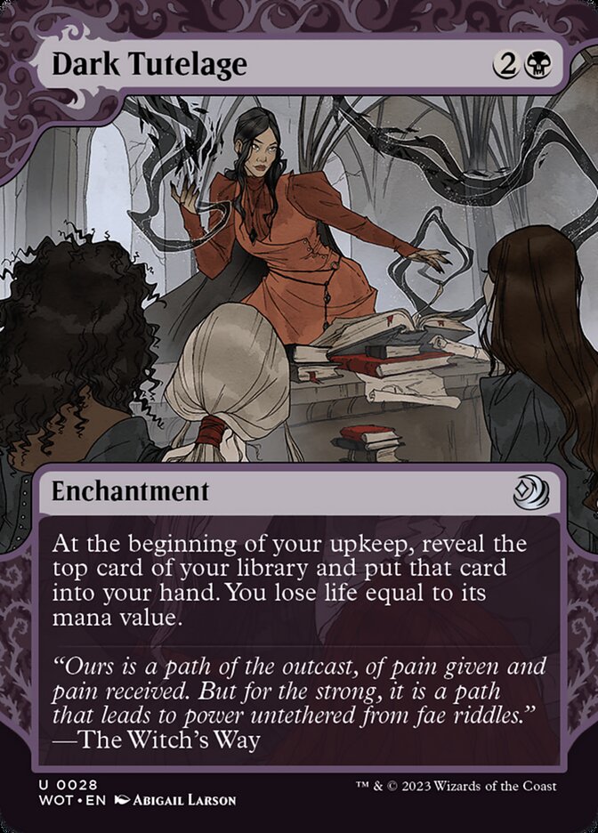 Dark Tutelage - Foil