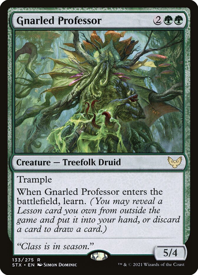 Gnarled Professor - Foil