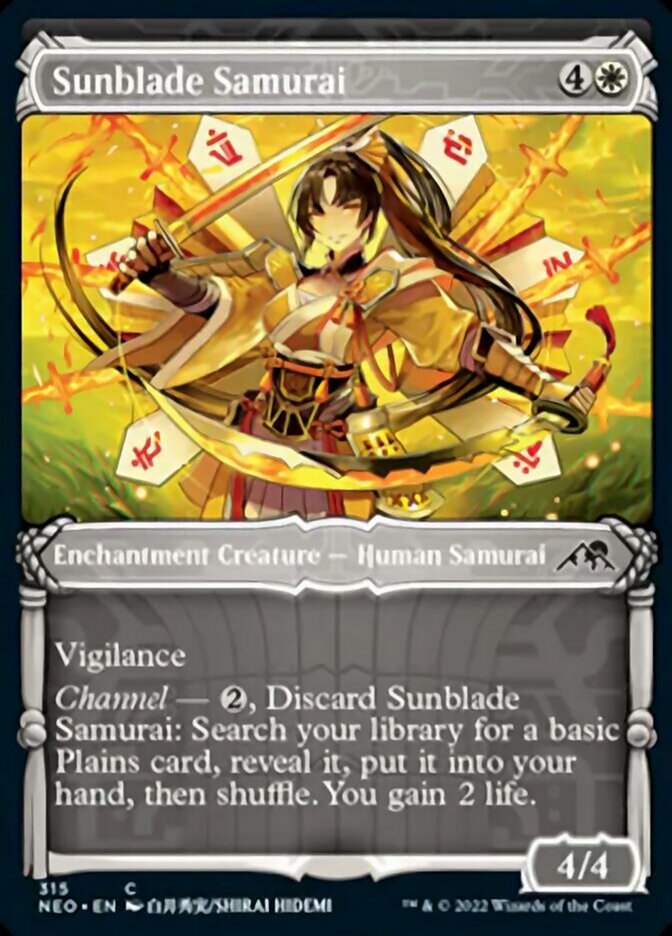 Sunblade Samurai - Foil