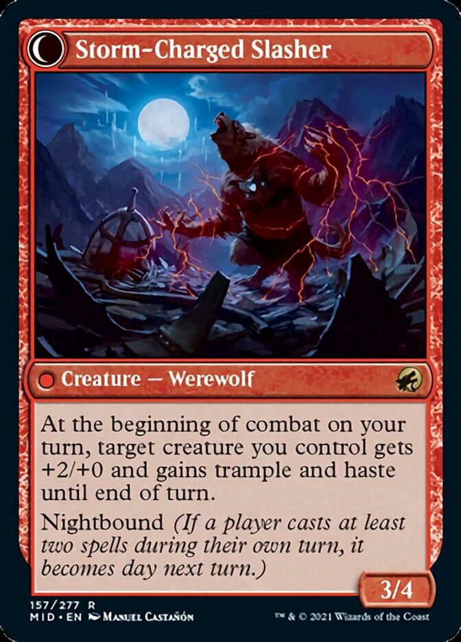 Reckless Stormseeker // Storm-Charged Slasher
