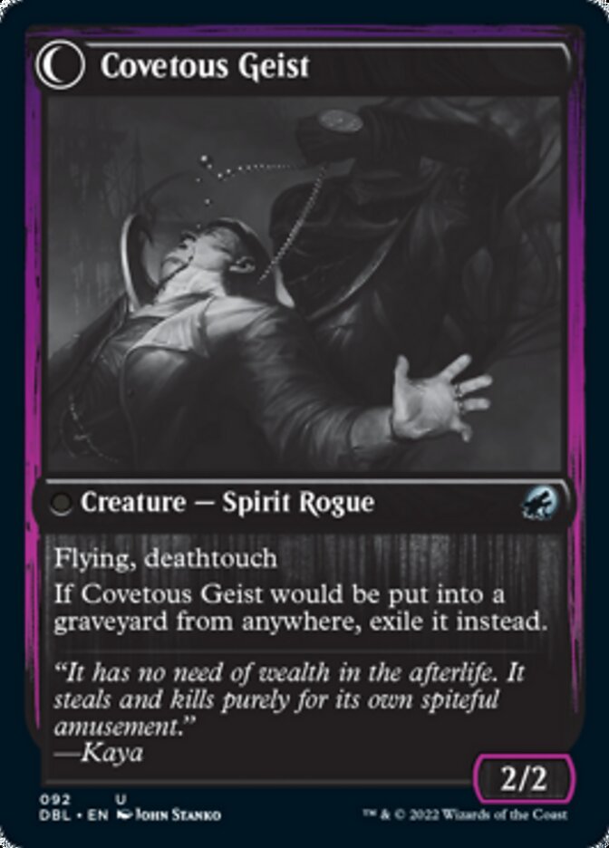 Covert Cutpurse // Covetous Geist