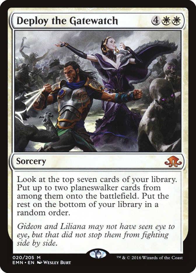 Deploy the Gatewatch - Foil