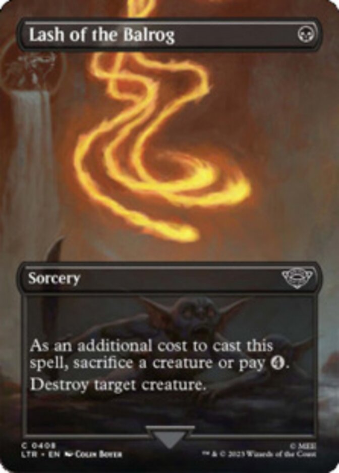 Lash of the Balrog - Foil