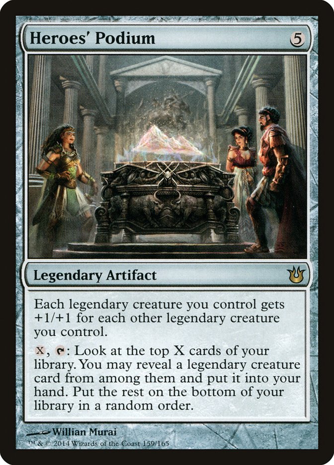 Heroes' Podium - Foil