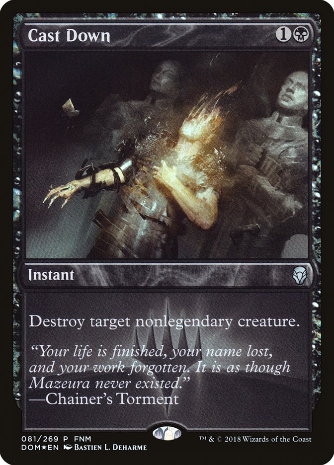 Cast Down - Foil