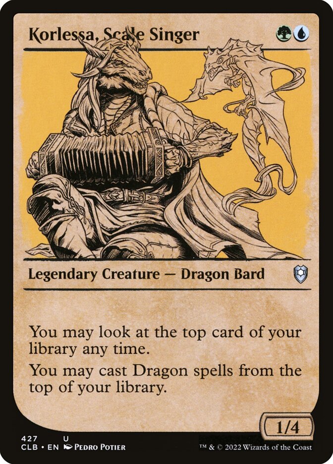 Korlessa, Scale Singer - Foil