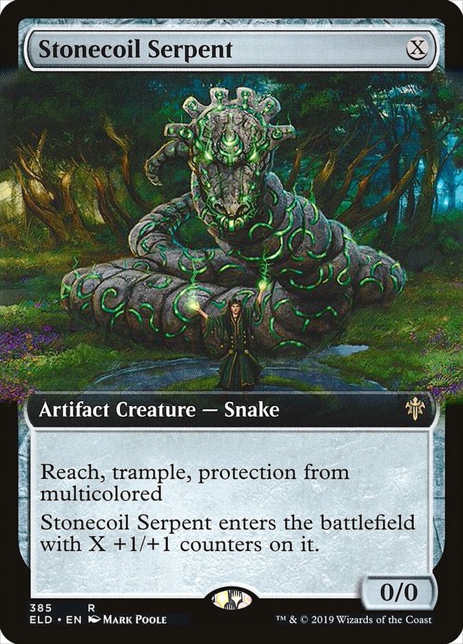 Stonecoil Serpent - Foil
