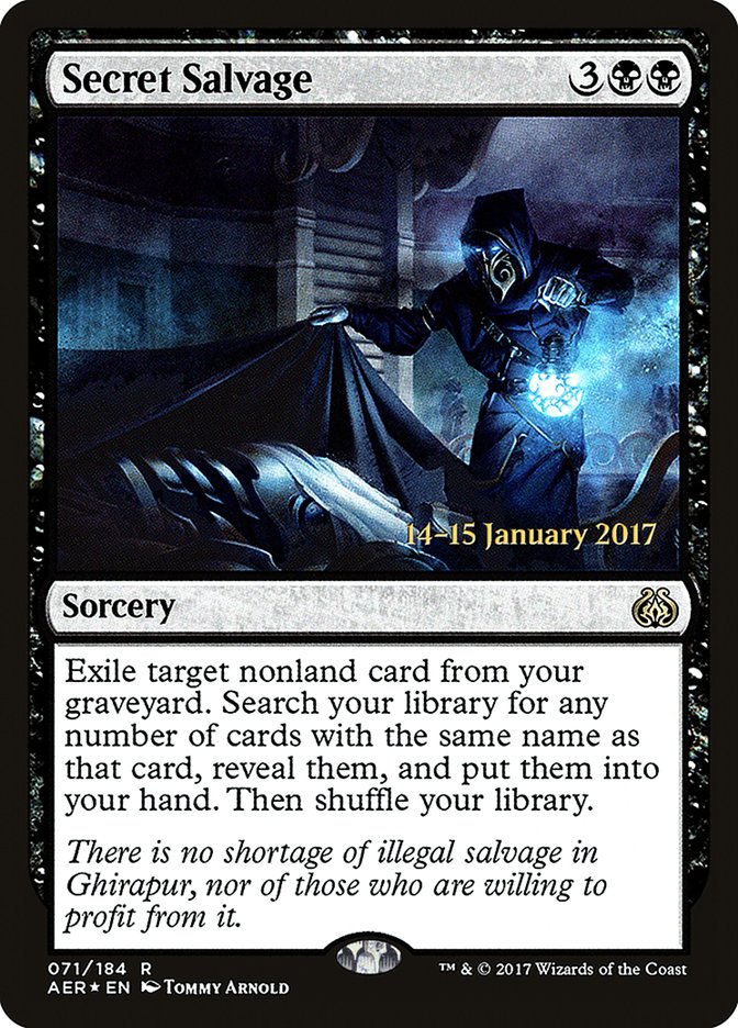 Secret Salvage - Foil