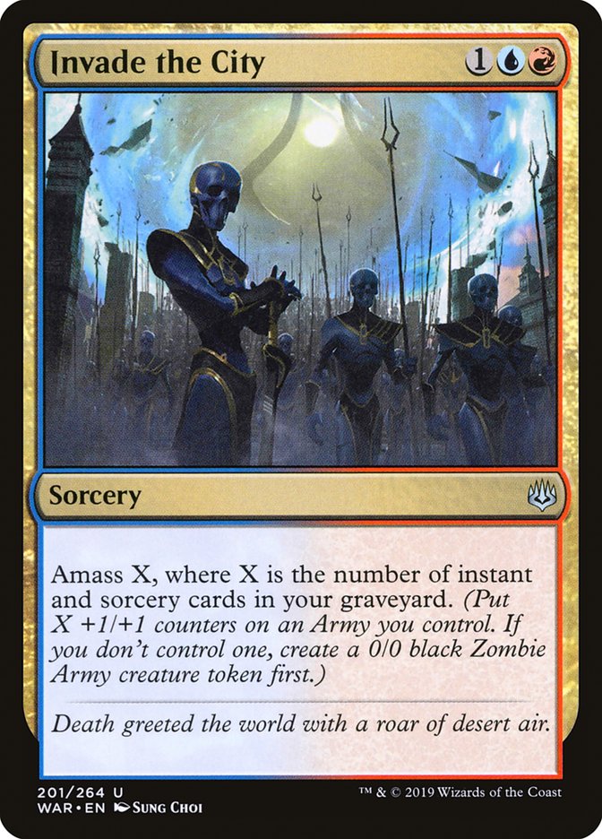 Invade the City - Foil