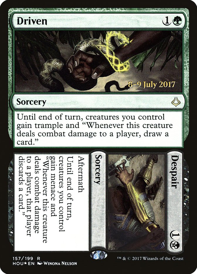 Driven // Despair - Foil