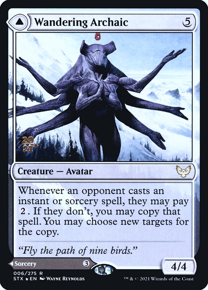 Wandering Archaic // Explore the Vastlands - Foil