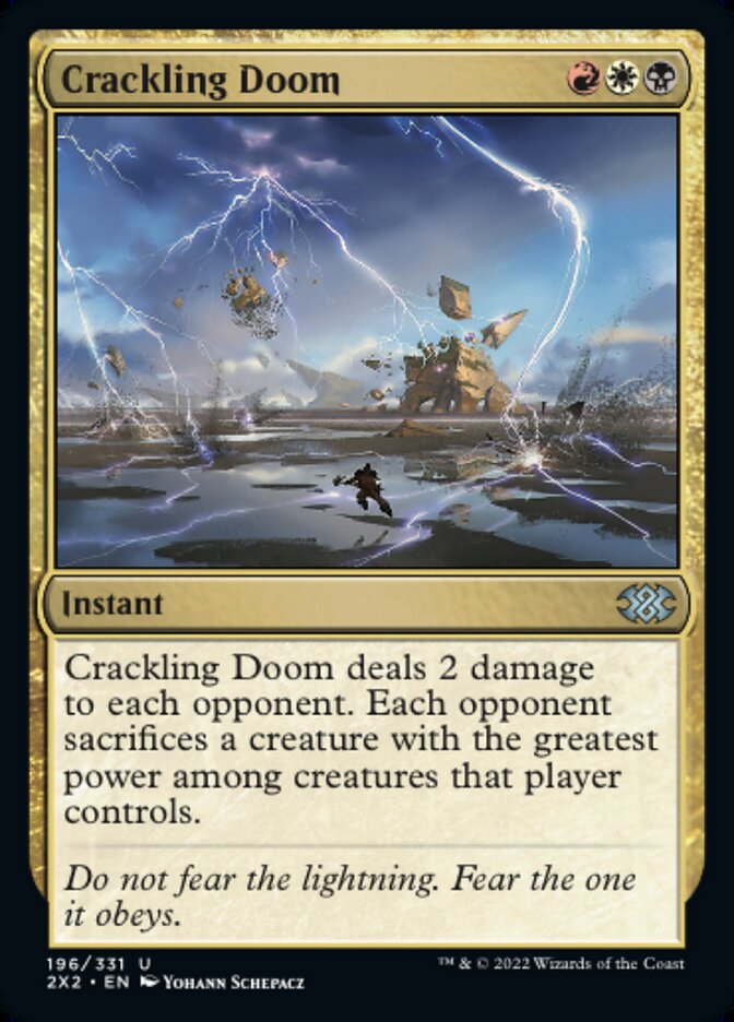 Crackling Doom - Foil