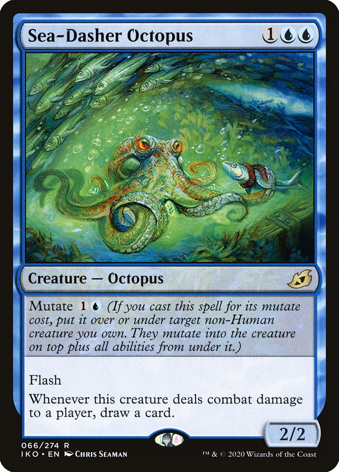 Sea-Dasher Octopus - Foil